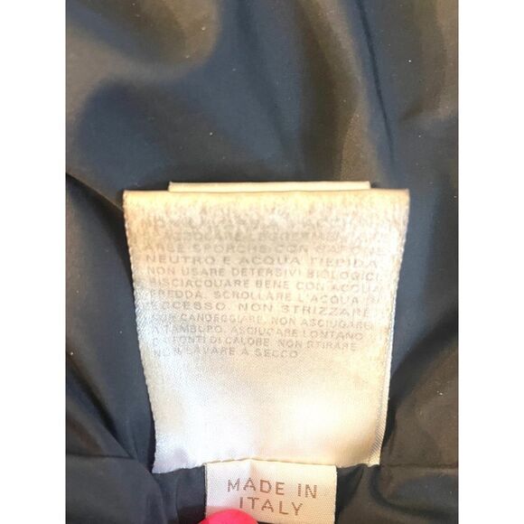 Belstaff Black Shiny Bomber Puffer Women’s Jacket Side Zip Pockets SZ IT44 US 12 - Picture 10 of 12